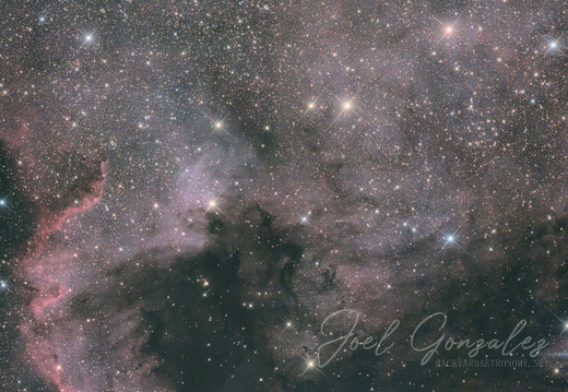 NGC7000 North America Nebula Four Panel Mosaic
